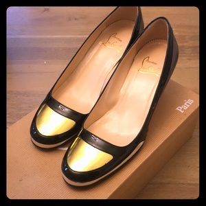 Christian Louboutin kitten heels 5.5